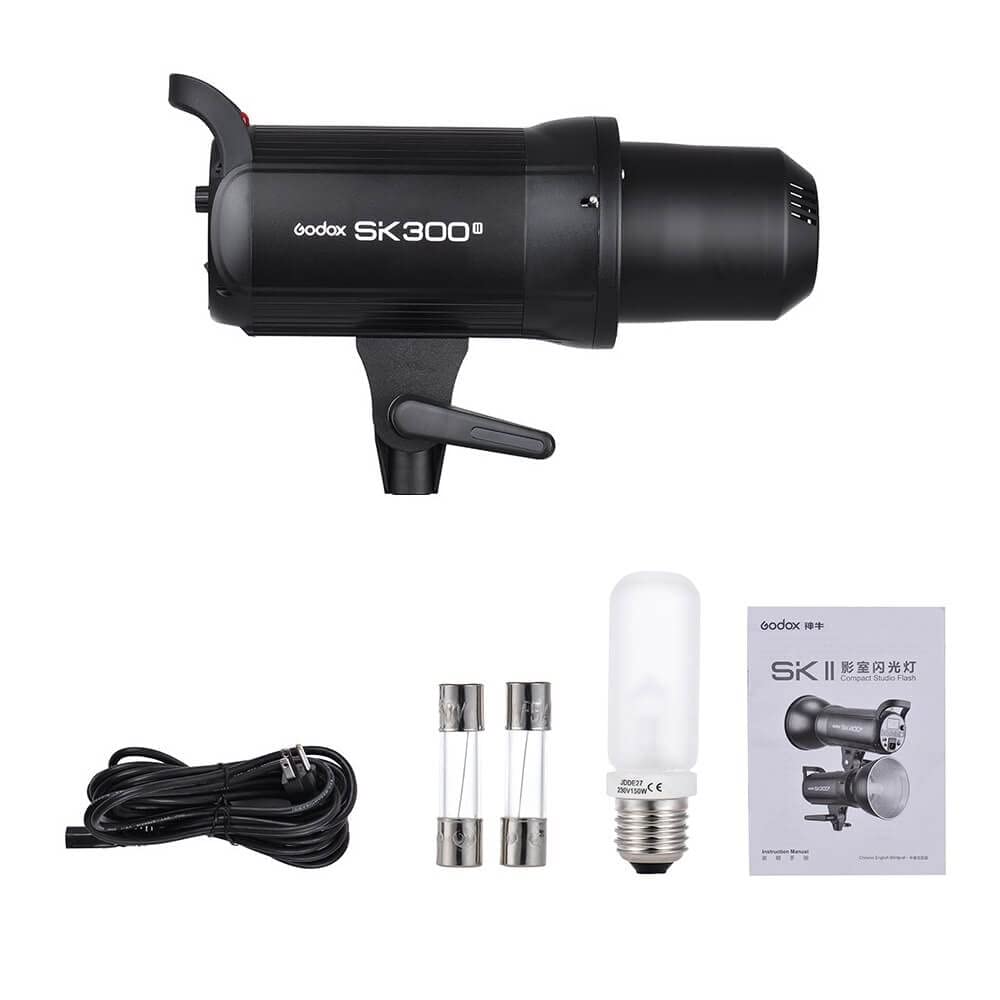 GODOX - Flash de Estudio con Sistema 2.4 G inalámbrico X Integrado