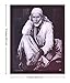 HandicraftStore Sai Baba Poster Painting Photo Picture with Frame