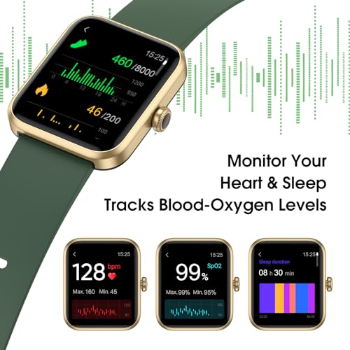 Tykoit Smart Watch, Fitness Tracker With 45Mm Touch Screen, Heart Rate Monitor, Blood Oxygen, Sleep Tracking Fitness Watch 5Atm Waterproof Smartwatch For Women Men Compatible With Android Ios thumb #1