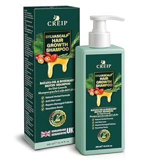 Rosemary & Batana Oil Hair Growth Shampoo: Biotin Thickening Sulfate-Free Shampoo for Men & Women Organic Hair Care for Hair Thinning 10fl oz