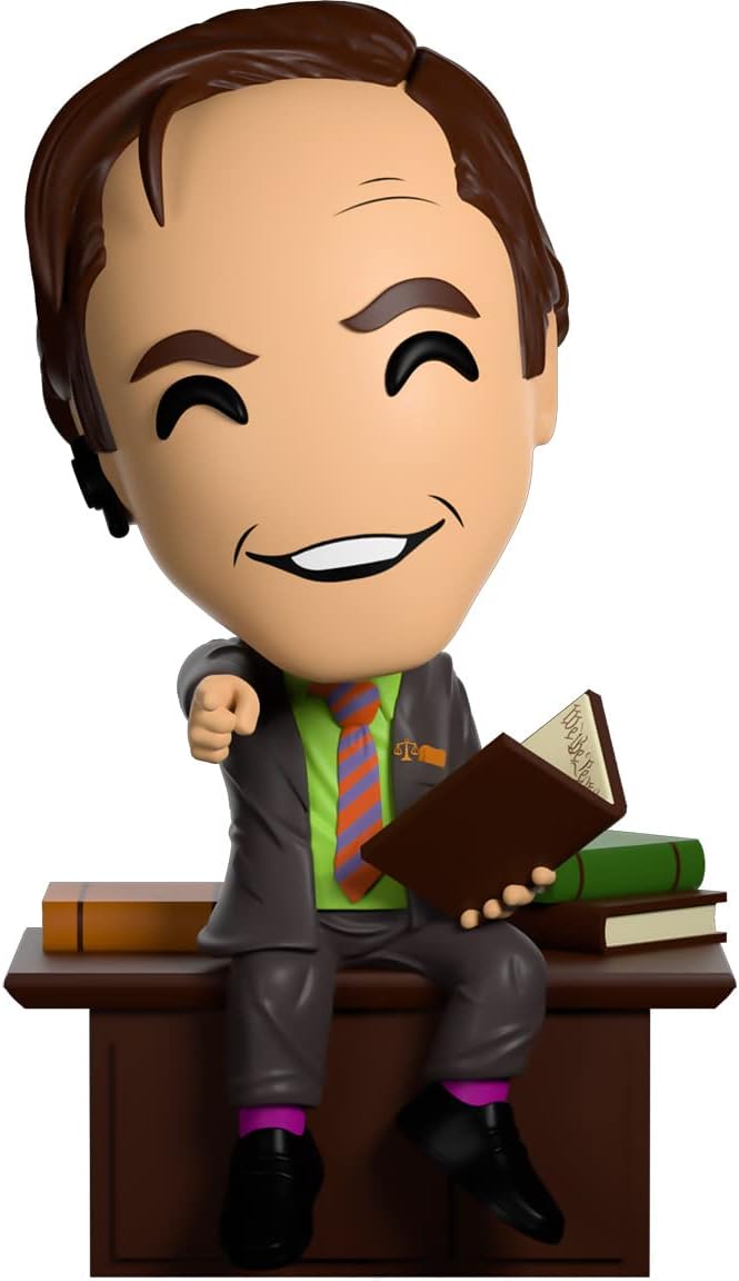 Youtooz Saul Goodman Vinyl Figure, 4.5" Breaking Bad Action Figure, Saul Goodman in His Office from Series Breaking Bad