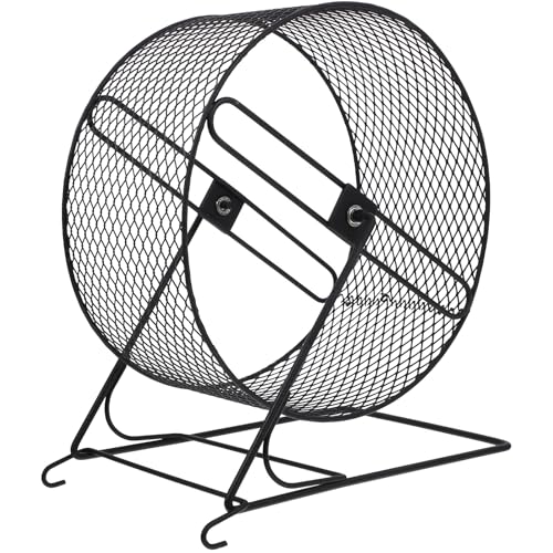 Roue de course pour hérisson en fer résistant qui résout les bruits nocturnes