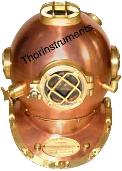 Armour Helmet Collectibles Morse U.S Navy Diving Helmet Solid Brass & Iron Rustic Vintage Home Decor Gifts