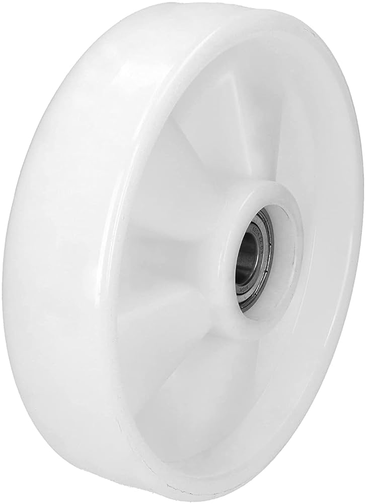 Ruota In Poliammide WIKO 200mm Per Transpallet - Portata 400kg Con Cuscinetti A Sfera | Foro Asse 20mm - Foto 4