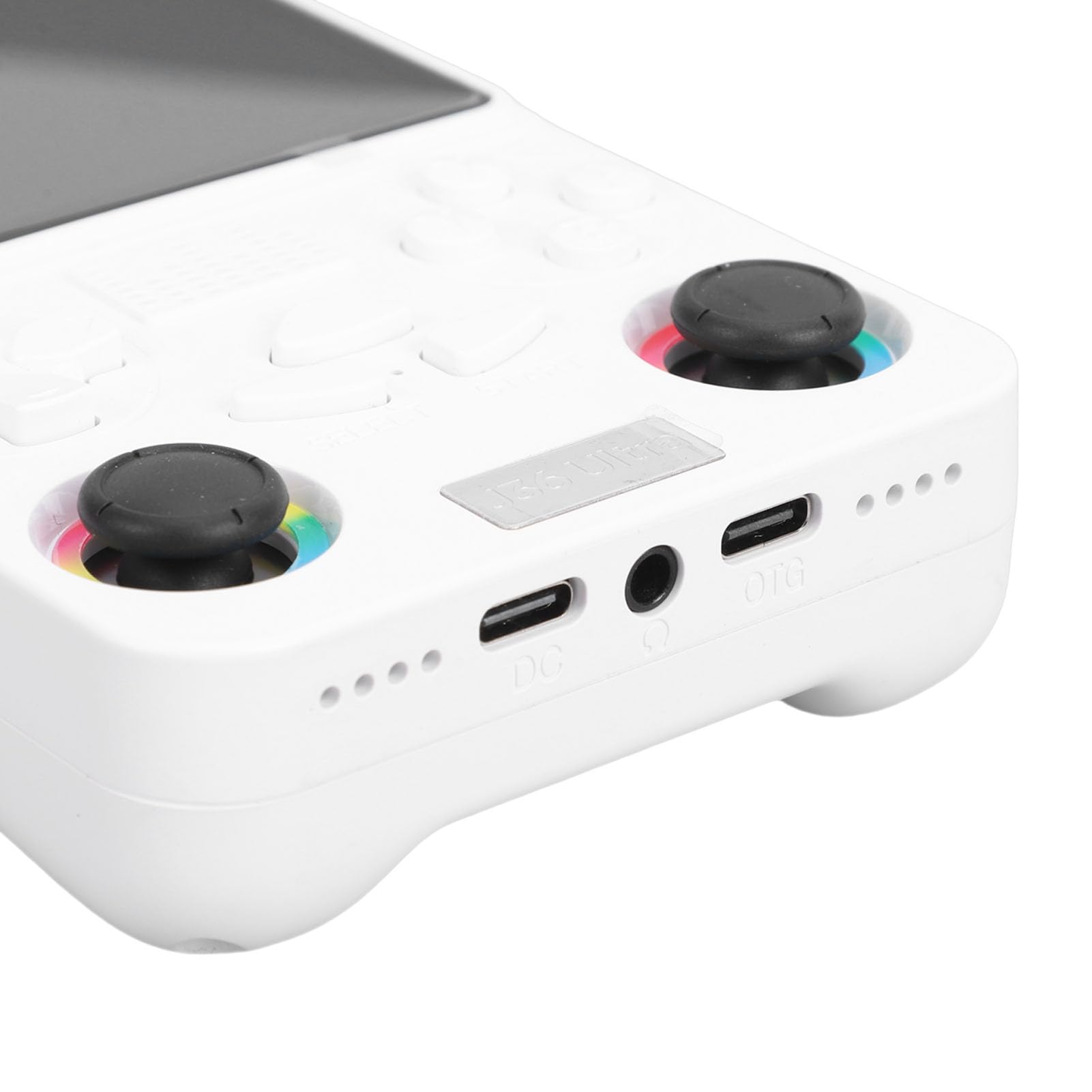 Retro-Handheld-Spielekonsole, 4-Zoll-Bildschirm-Spielekonsole, Integrierte 64-GB-Speicherkonsole mit 22000 Klassischen Spielen WiFi 5.1 für Spieler Jeden Alters (White)