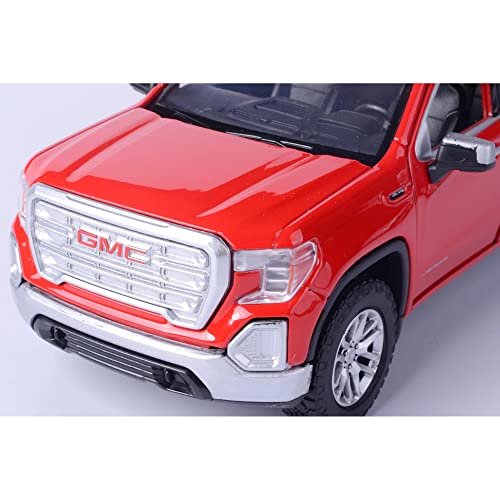 Motormax Scale Model Compatible GMC Sierra 1500 2019 Rojo 1:27 miniatura 4