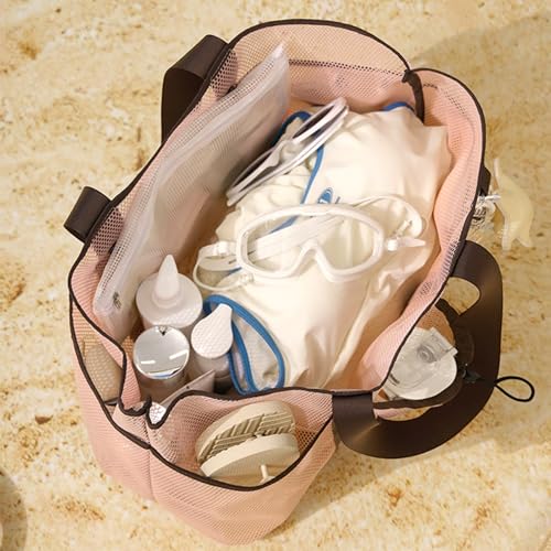 Sac de plage imperméable grand format et accessoires de natation séchage rapide