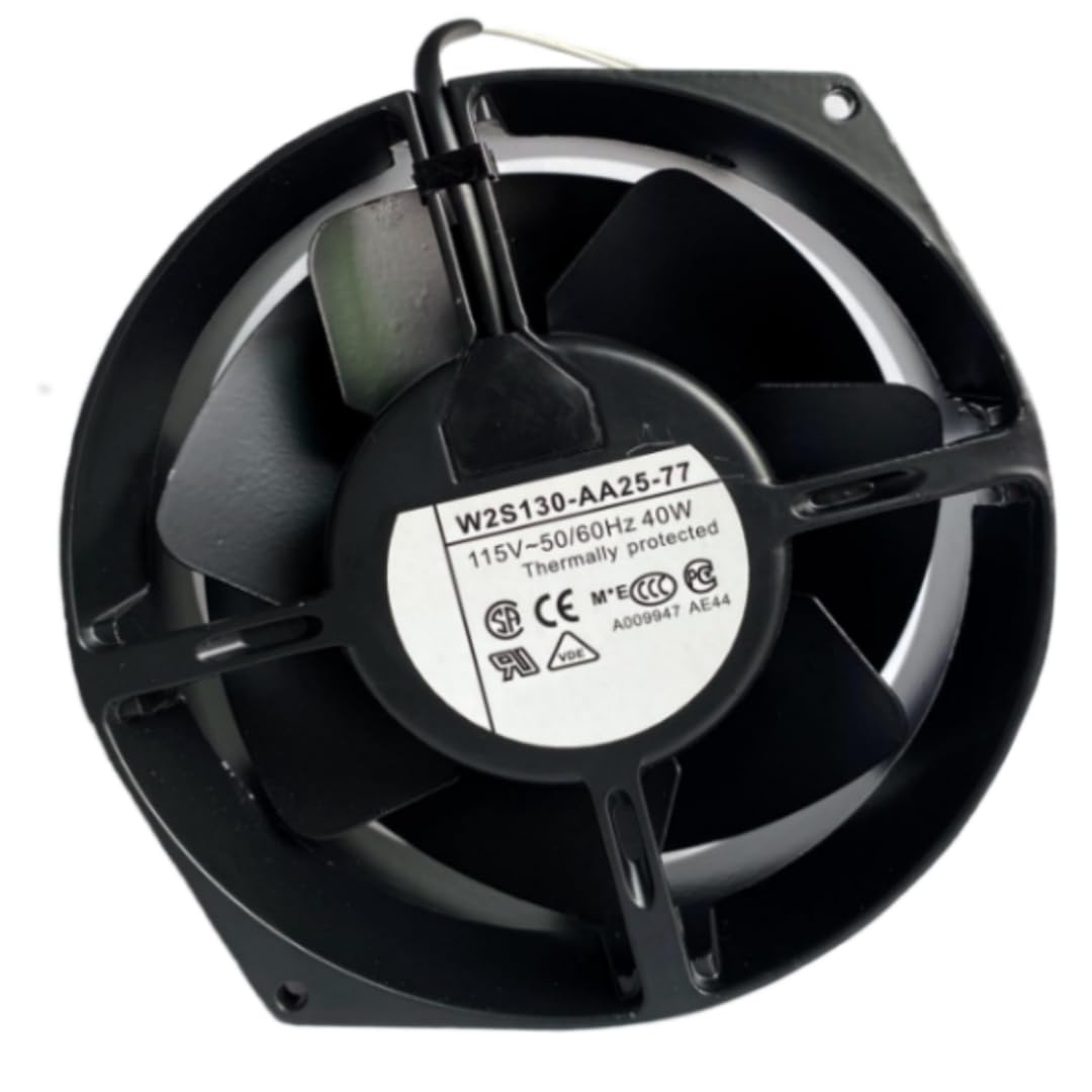W2S130-AA25-77 Fan 17.2CM for 115V 40W 17255 172X150X55MM 2-Wire Cooling Fan
