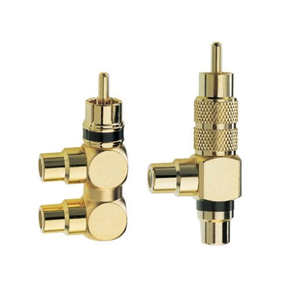 In-akustik Premium Cinch F adapter zestaw 2 szt.