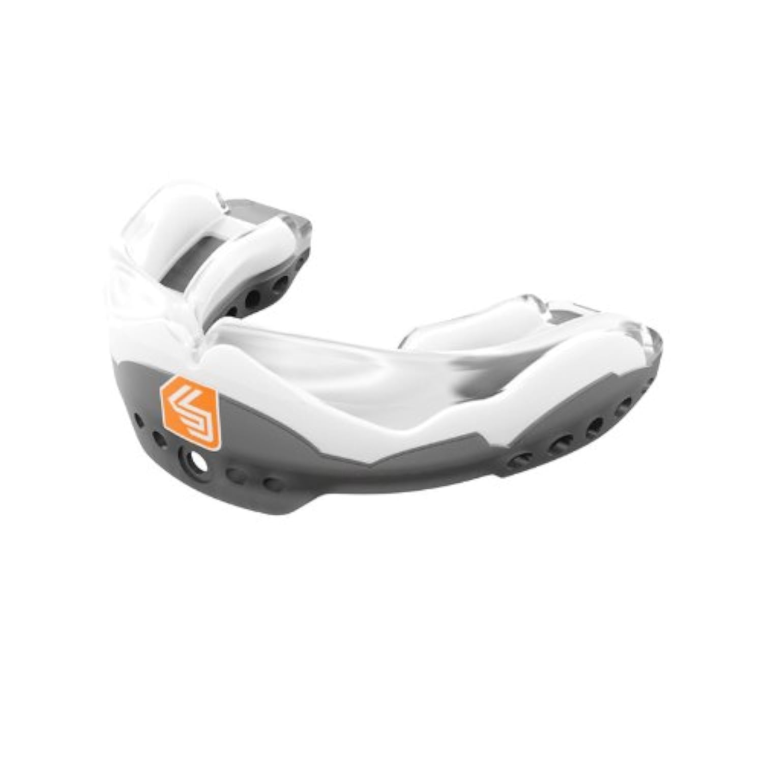 Shock Doctor Ultra STC 2 Mundschutz, Low-Profile, konvertierbar, Schwarz – Jugend