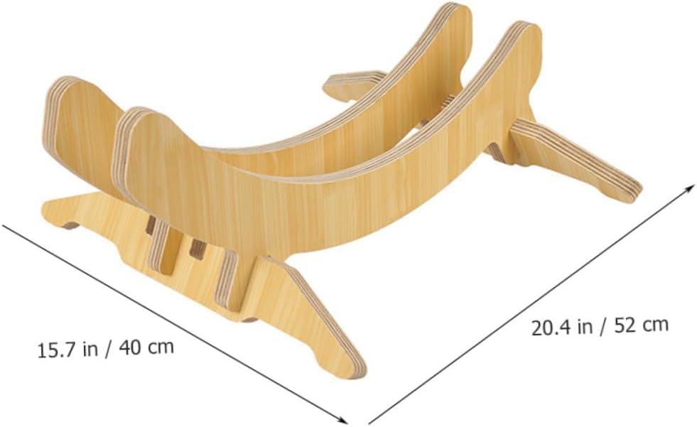 BESPORTBLE Bike Parking Rack Wooden Stand Bike Storage Rack Rear Bracket Display Bracket Support