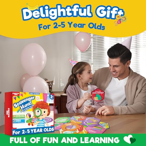 Image of EINSTEIN BOX Scavenger Hunt Game 2-5 Years Old | Toys & Gifts for Boys & Girls Ages 2-5 Years| Games | Birthday Gifts Ideas | Learning & Education Toys|