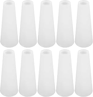10pcs Conical PVC Yarn Bobbins for Craft Thread Winding