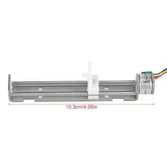 D8MOTOR80 Step Motor with Slider Stepper Motor Linear Screw Slider with Slider Linear Motion Actuators