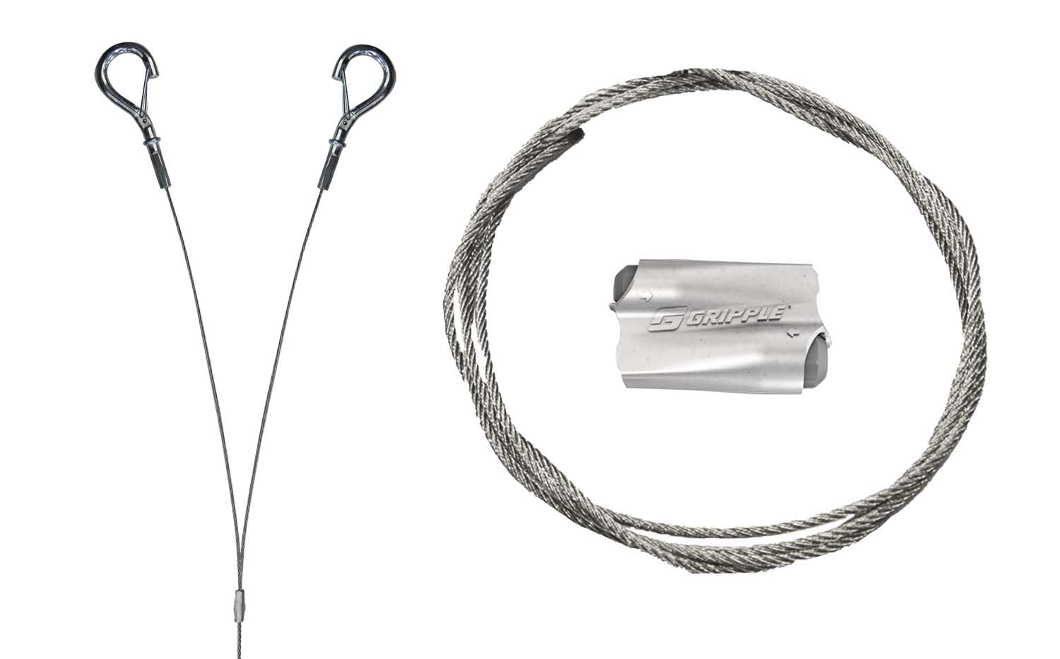 GRIPPLE® Express with Y- Fit Hook, No. 2,1 5 feet Long, Sold 10/ Zack Bag (HG)