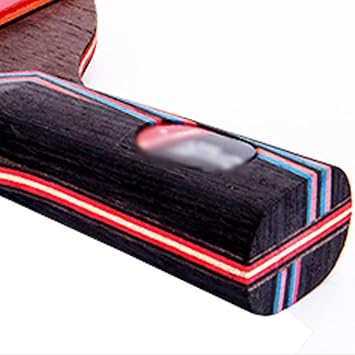 Carbon bat Table Tennis Racket with Rubber Pingpong Paddle Short Handle Tennis Table Rackt Long Handle