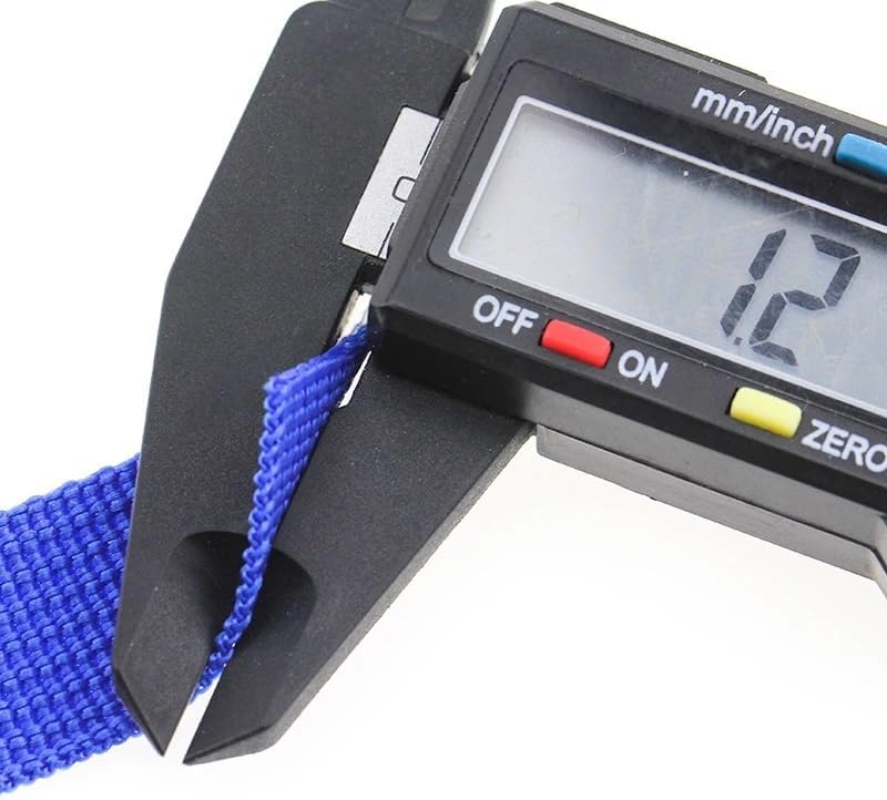 Nylon Webbing Belt，Heavy Cotton Webbing， 5 Meters 25mm Canvas Ribbon Belt Bag Cotton Webbing Polyester/Cotton Webbing Knapsack Strapping Sewing Bag Belt Accessories Webbing Strap