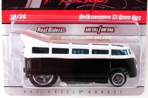 Hot Wheels Phil's Garage Volkswagen VW T1 Drag Bus BLACK