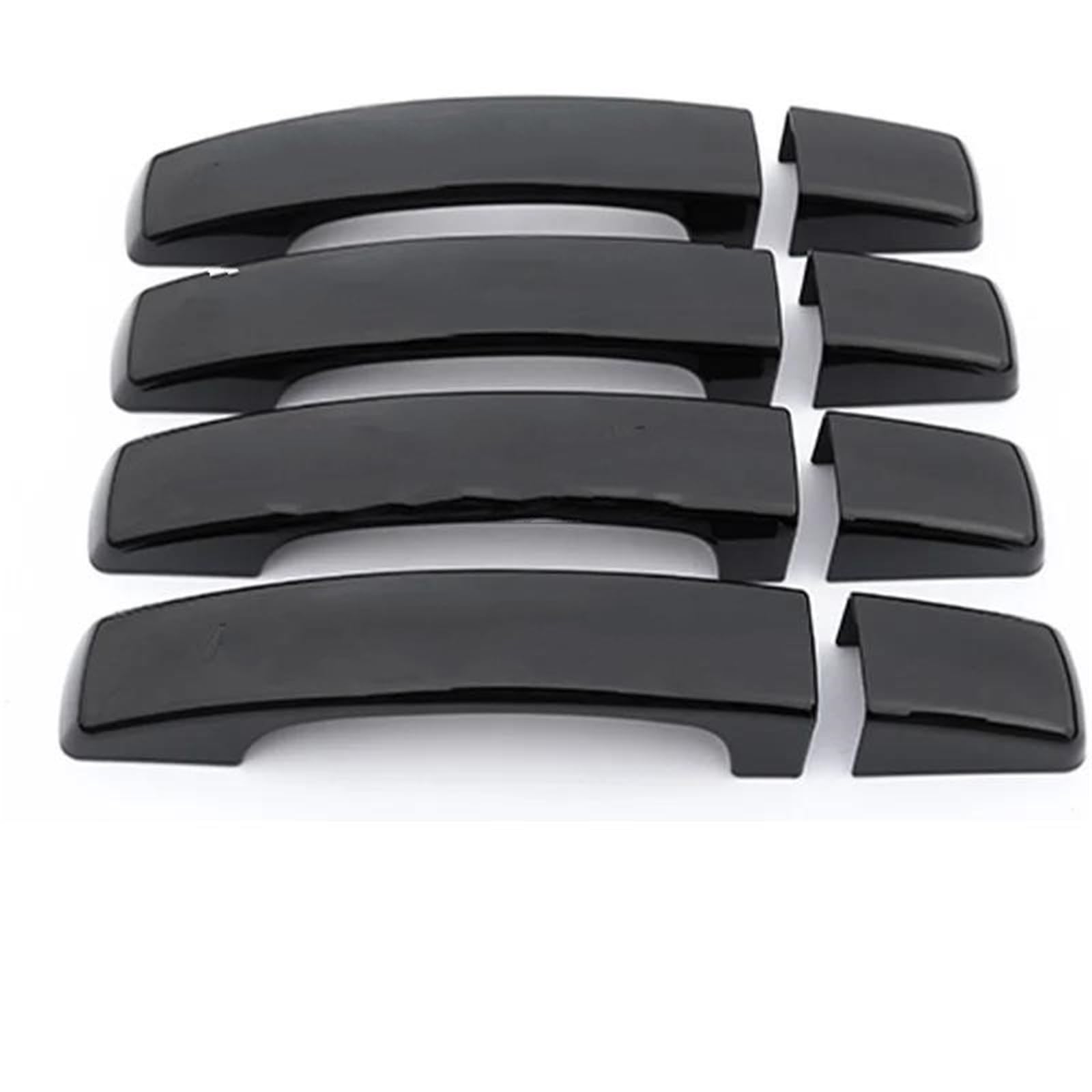 ZAPORA 8pcs Car Door Handles Decorative Cover Trim for Land for Rover for Discovery 4 LR4 RR Sport for Freelander(Style 3)