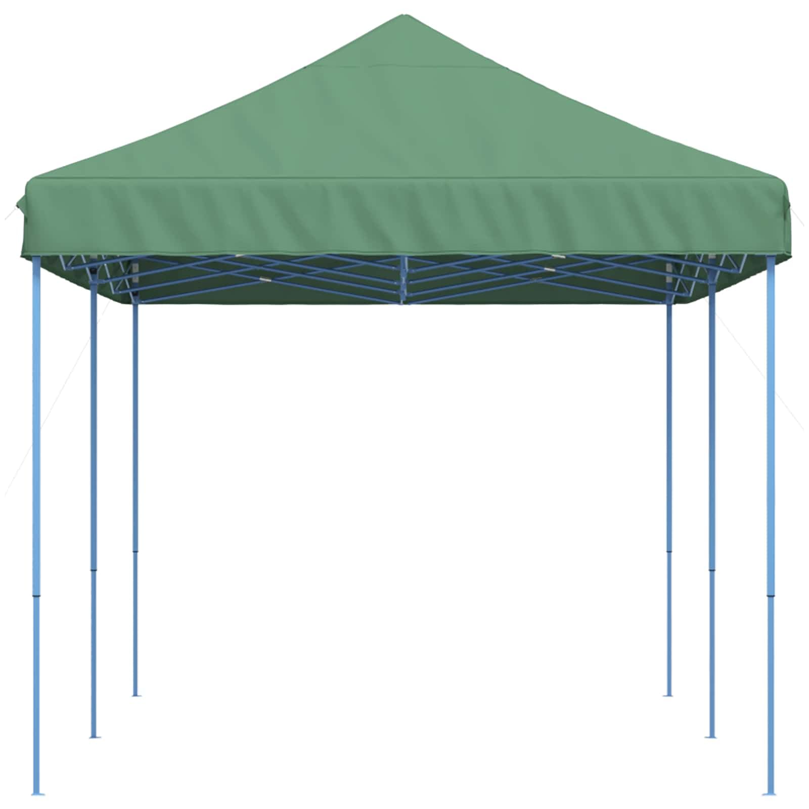 Namiot imprezowy, zielony, z tkaniny Oxford, 292 x 580 x 315 cm, składany namiot ogrodowy z dachem wodnym, wiatroszczelny pawilon do użytku na zewnątrz, na kemping, wesele, grillowanie, taras