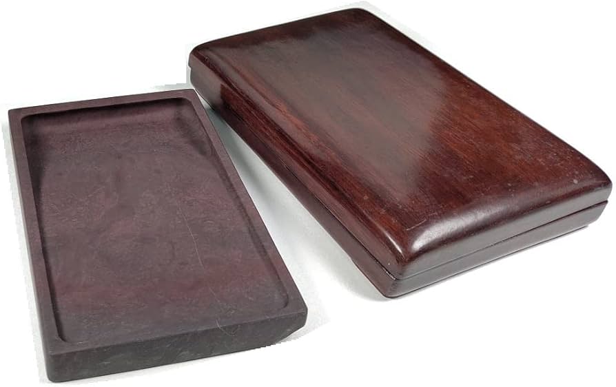 Amazon.co.jp: 書道用品 硯 宋坑端渓硯 長方七吋 HN17 (長方七吋