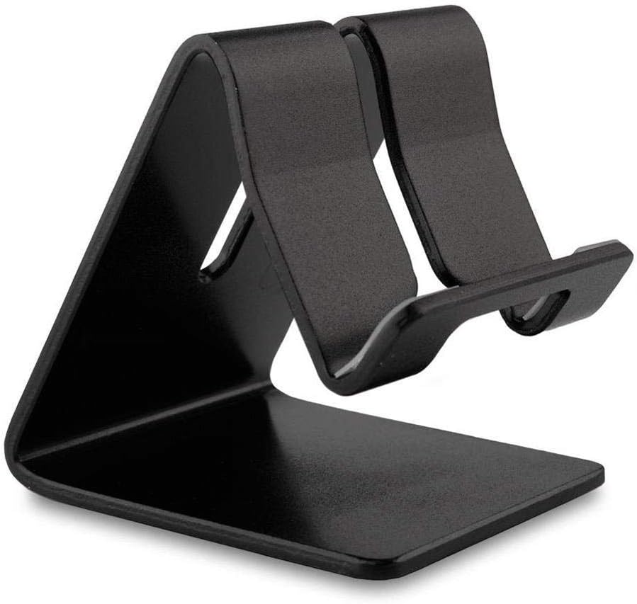 Mobile Phone Holder- Cell Stand, Dock, Compatible with Switch, All Smartphone，Black，Silver