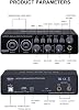 BOMGE U202 USB Audio Interface with Microphone Preamp XLR/TSR/TS 48V 32-bit/192kHz Resolution for Computer Recording Streaming Podcasting