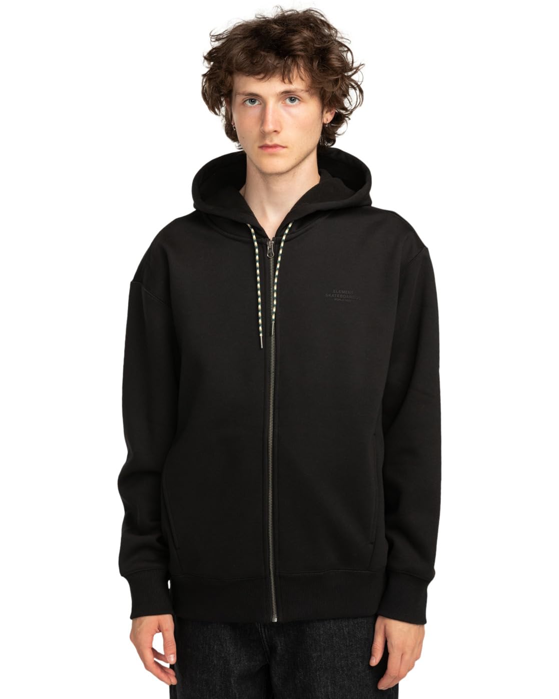 Element Rain Cornell - Sudadera con Capucha y Cremallera para Hombre