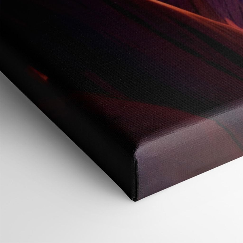 Canvas for Living Room. A Warm Embrace: Where Tranquility Meets Vitality in a Digital Masterpiece, 27 x 18 inch Canvas Wall Art - Contemporary Masterpieces - Modern Home Decor