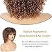 Braided Wigs for Black Women Kinky Curly Synthetic Wigs for Black Women Afro Short Wigs