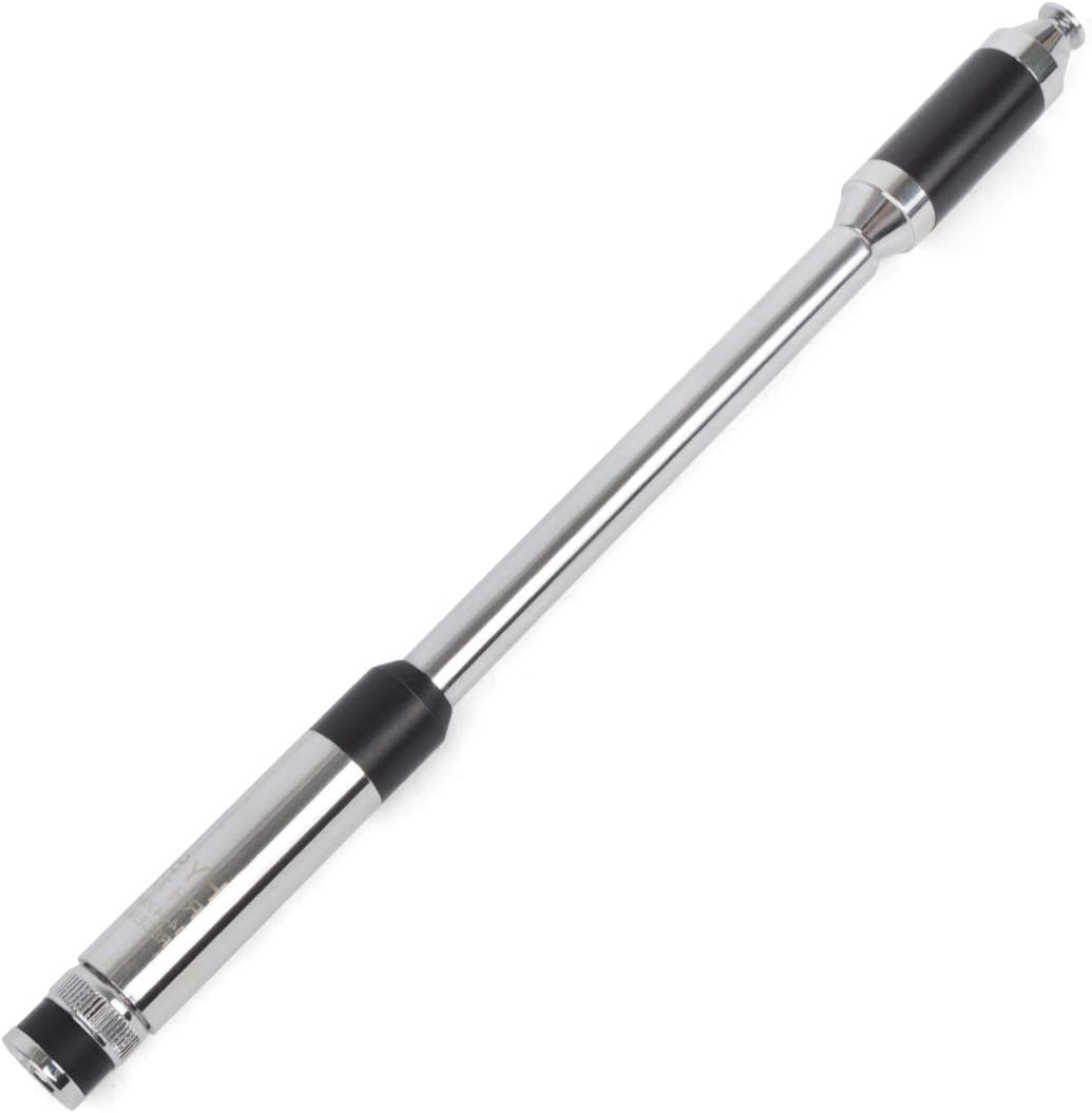 BNC Dual Band High Gain 144/430MHz Aerial Telescopic Antenna Compatible for Two Way Radio Kenwood TK100, TK200, TK210, TK220, TK300, TK310, TK320