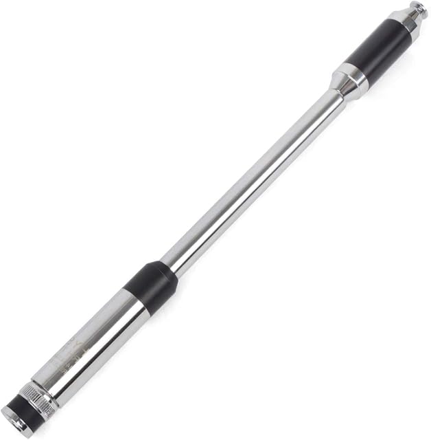TWAYRDIO VHF UHF Police Scanner Radio Ham Radio Antenna BNC Male 136-174MHz 400-470MHz 2m/70cm Handheld Telescopic Radio Aerial for Cobra Midland Uniden Handheld/Portable BNC Radio