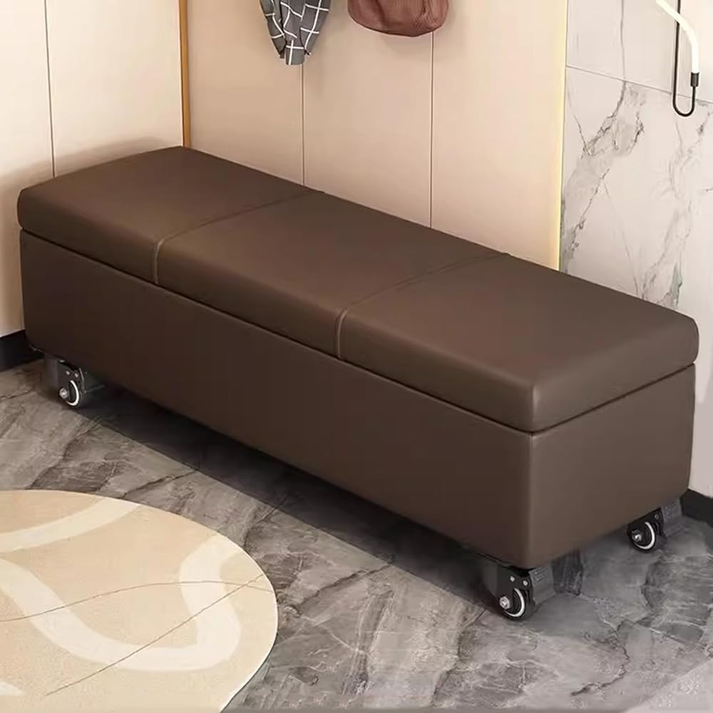 Rangement chaussures à roulettes pour en finir avec le désordre de l'entrée