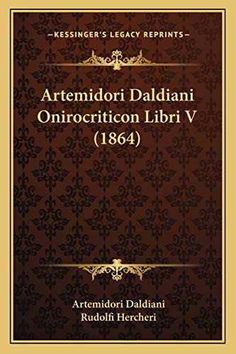 Artemidori Daldiani Onirocriticon Libri V (1864)