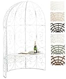 banquette bambou Dimensions environ: hauteur totale 178 cm / largeur totale 120 cm / largeur totale 120 cm / profondeur totale 58 cm / hauteur de l'assise 45 cm / surface de l'assise (LxP) 115 x 57 cm / poids admis 200 kg