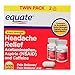 Equate Extra Strength Headache Relief, Compared to Excedrin Caplets, Twin Pack, 200 Count