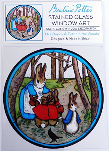 Vitrail statique Beatrix Potter occulter vis-à-vis sans perdre lumière - 3