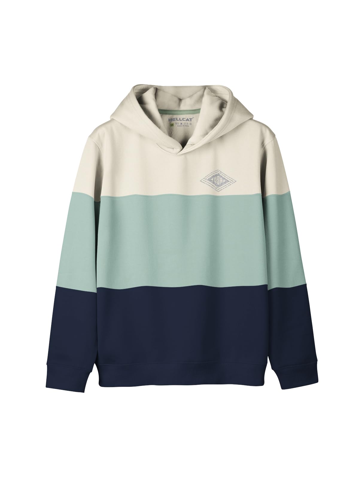 HELLCAT Trendy Printed Cotton Blend Hoodie Sweatshirt for Boys-picture-20