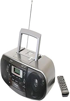 Panasonic High Power MP3 AM/ FM Radio Cassette Recorder with USB and Music Port High Quality Sound with 2-Way 4 - Speaker Black