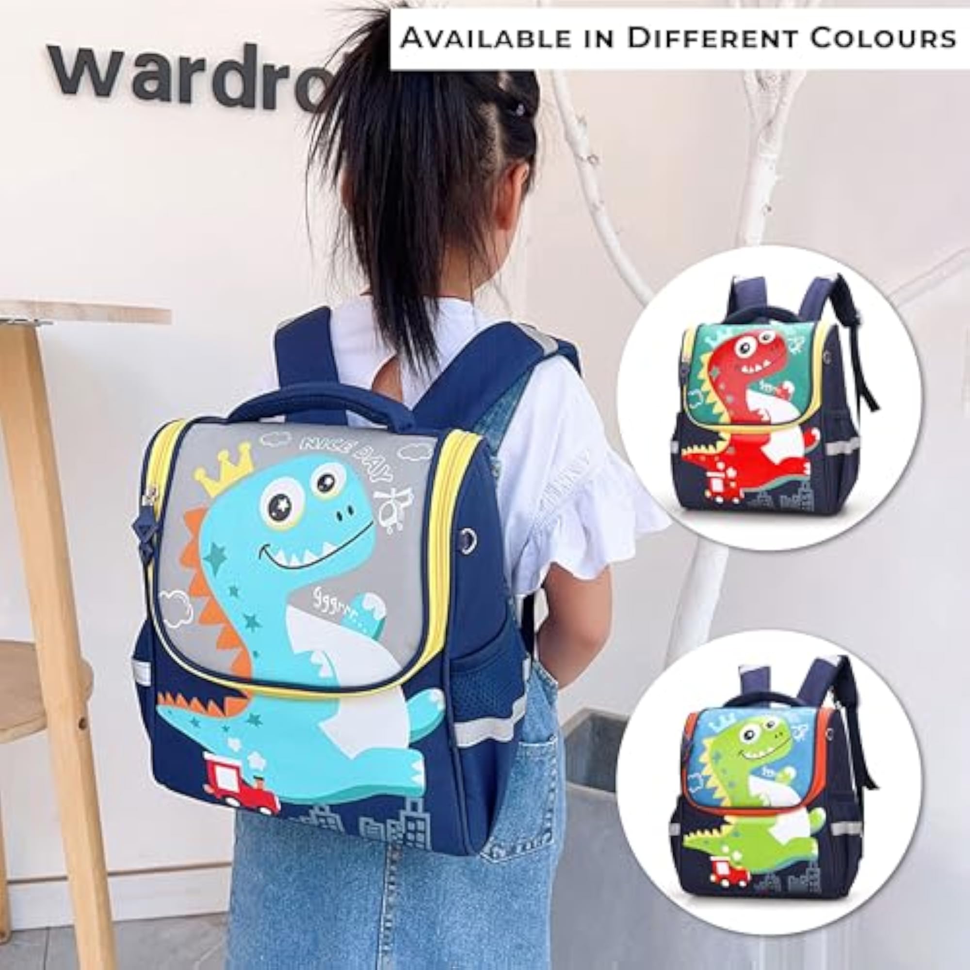Cartoon Printed Lightweight Toddler Backpack
