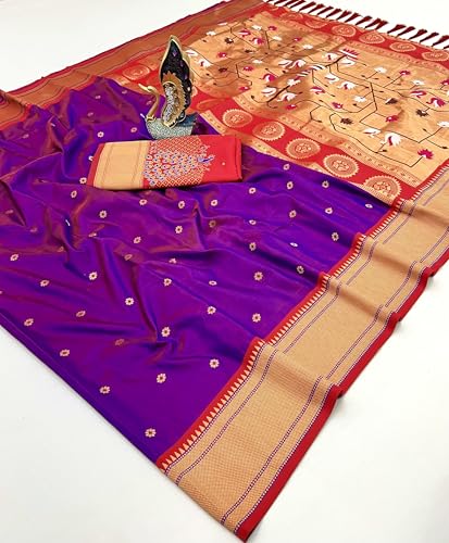 Nayanthara Trends paithani silk saree – image 4