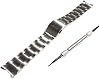Seiko SBDC091 SBDC087 SBDC089 Prospex Alpinist Dedicated Band, Genuine Parts, Stainless Steel, 0.8 inch 20 mm, Watch Metal Strap Instruction Manual and Spring Bar Remover Included