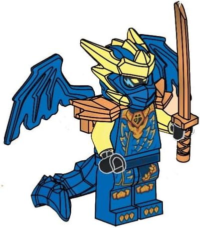 Dragon Jay Pack: Lego Ninjago Foil & Paper Set