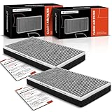 A-Premium 2-PC Cabin Air Filter with Activated Carbon Compatible with Ford Escape & Mazda Tribute