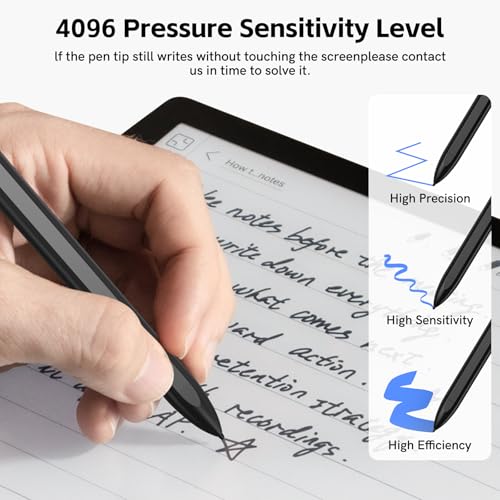 Lápiz digital con 4096 niveles de presión y rechazo de palma para dibujar 6
