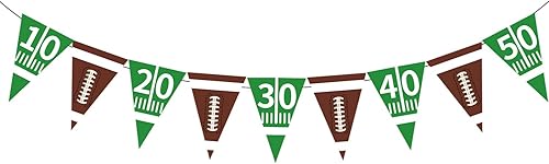 Miniatura 8 de Decoraciones de fiesta de fútbol, juego de suministros para fiesta de fútbol con platos, servilletas, pancarta y mantel, kit de decoración de fiesta