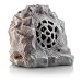 Alpine Corporation Waterproof Bluetooth Rock Speaker - Solar-Powered Outdoor Wireless Speaker for Patio, Pool, Deck, Garden - 50-Foot Range