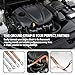 12PCS Ground Straps Kit Universal Automotive Braided Copper Ground Strap Set, Ground Strap Automotive with Braided Ground Strap and Grounding Straps Automotive for Vehicle Electrical Grounding