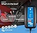 Victron Energy Blue Smart IP65 Smart Car Battery Charger 24V 8A, Float & Trickle Charger and Desulfator for Motorcycle, ATV, RV, Lithium and Deep Cycle Batteries