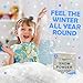 Original Stationery Product Name Instant Snow Powder [2 gallons] Creates Slushie Fake Snow. Use with Slime, Daiso Clay and Floam Beads to Make Cloud Slime - Artificial Snow Decoration